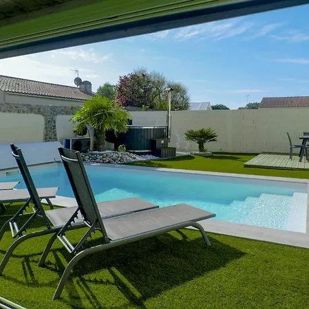 Superbe Maison De Avec Piscine Chauffée Et Bain Nordique - 8 Pers * Les Sables-dʼOlonne