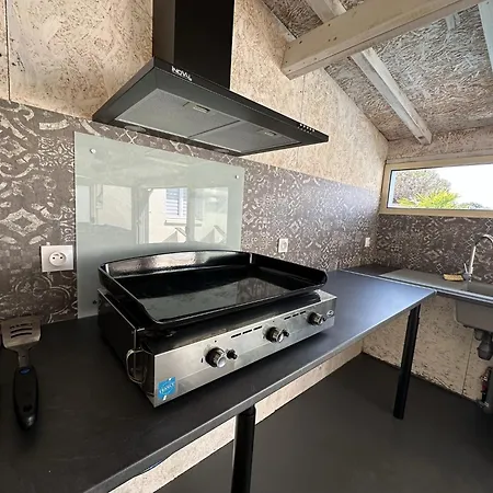 Vakantiehuis Superbe Maison De Avec Piscine Chauffee Et Bain Nordique - 8 Pers