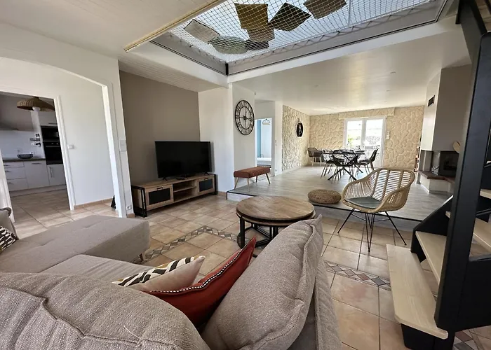 Superbe Maison De Avec Piscine Chauffee Et Bain Nordique - 8 Pers * Les Sables-dʼOlonne